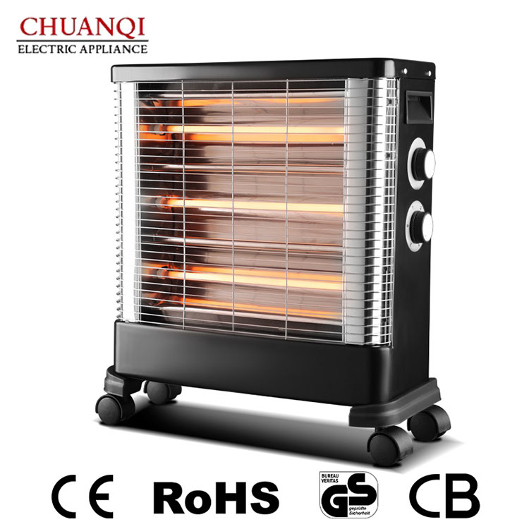 Proč zvolit 2400W 4trubkový křemenný ohřívač s termostatem pro efektivní vytápění domu?